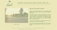 Desktop Screenshot of fr.domainedeshuards.com